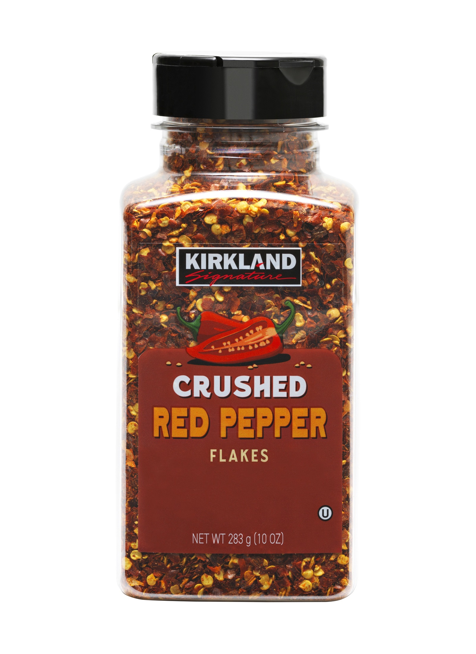 Kirkland Signature crushed red pepper flakes product photography