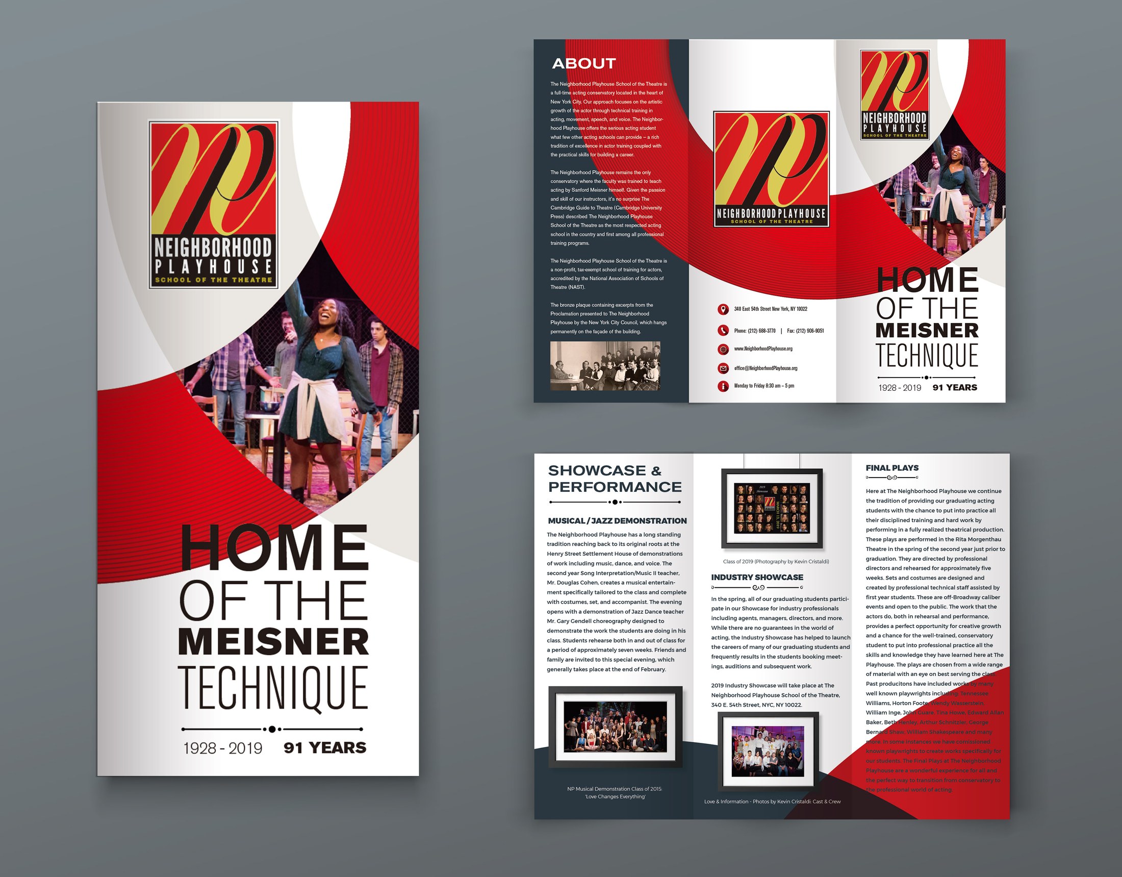 NPH tri-fold brochure design