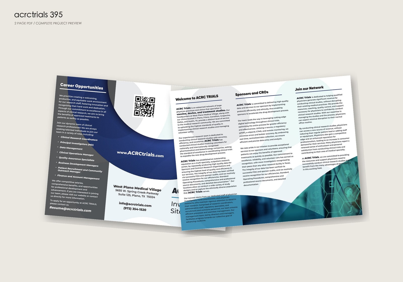 ACRC clinical research brochure presentation