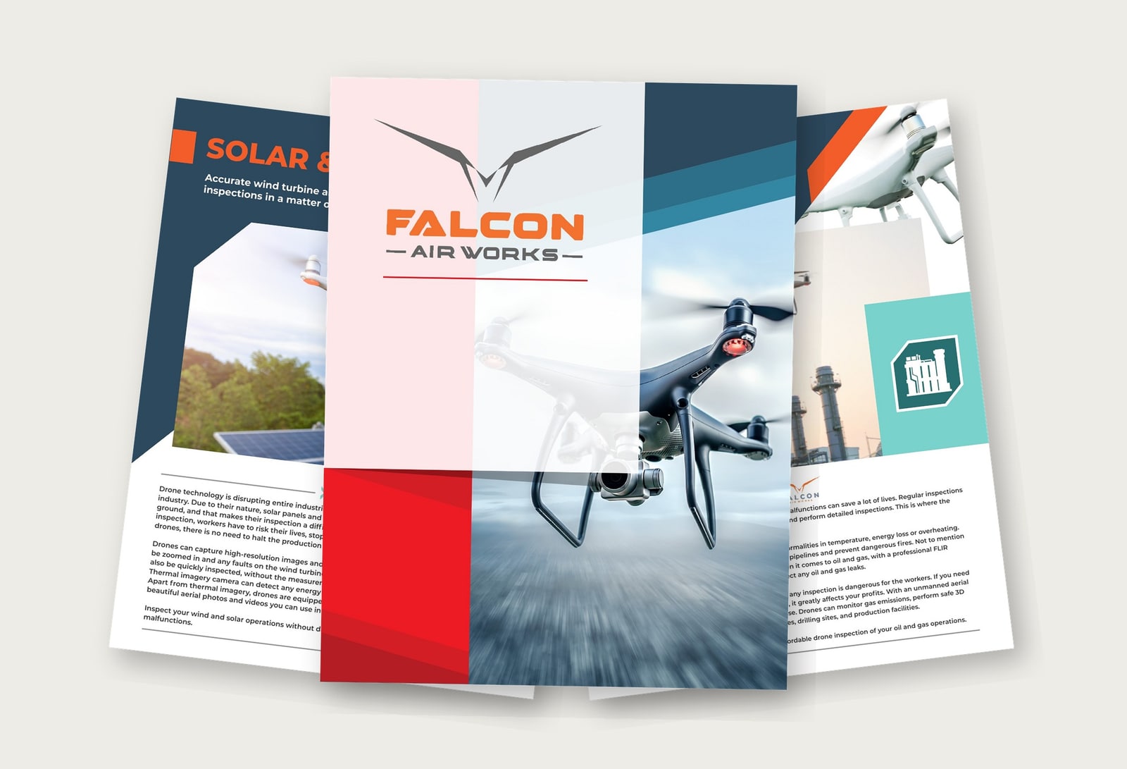 Falcon Air Works brochure presentation