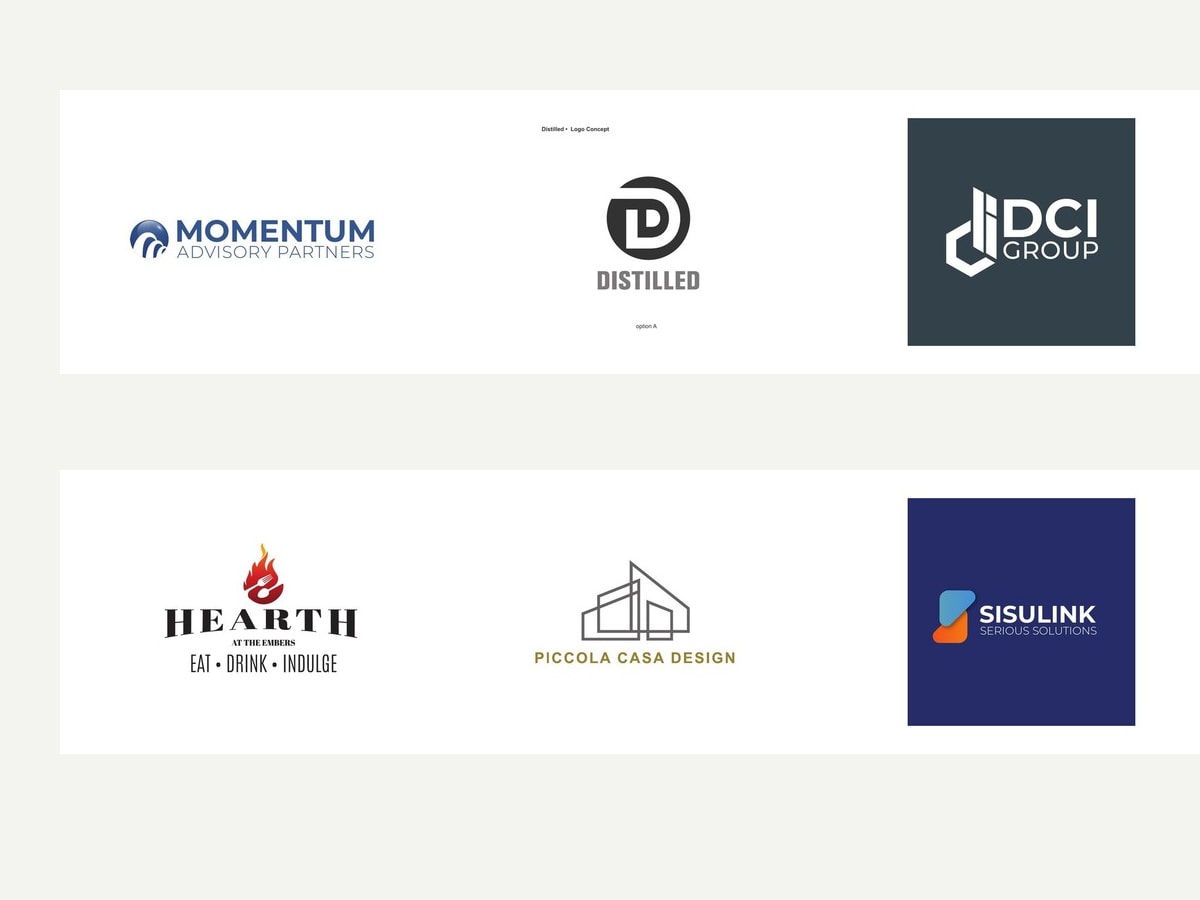 Selected corporate and consumer brand identities